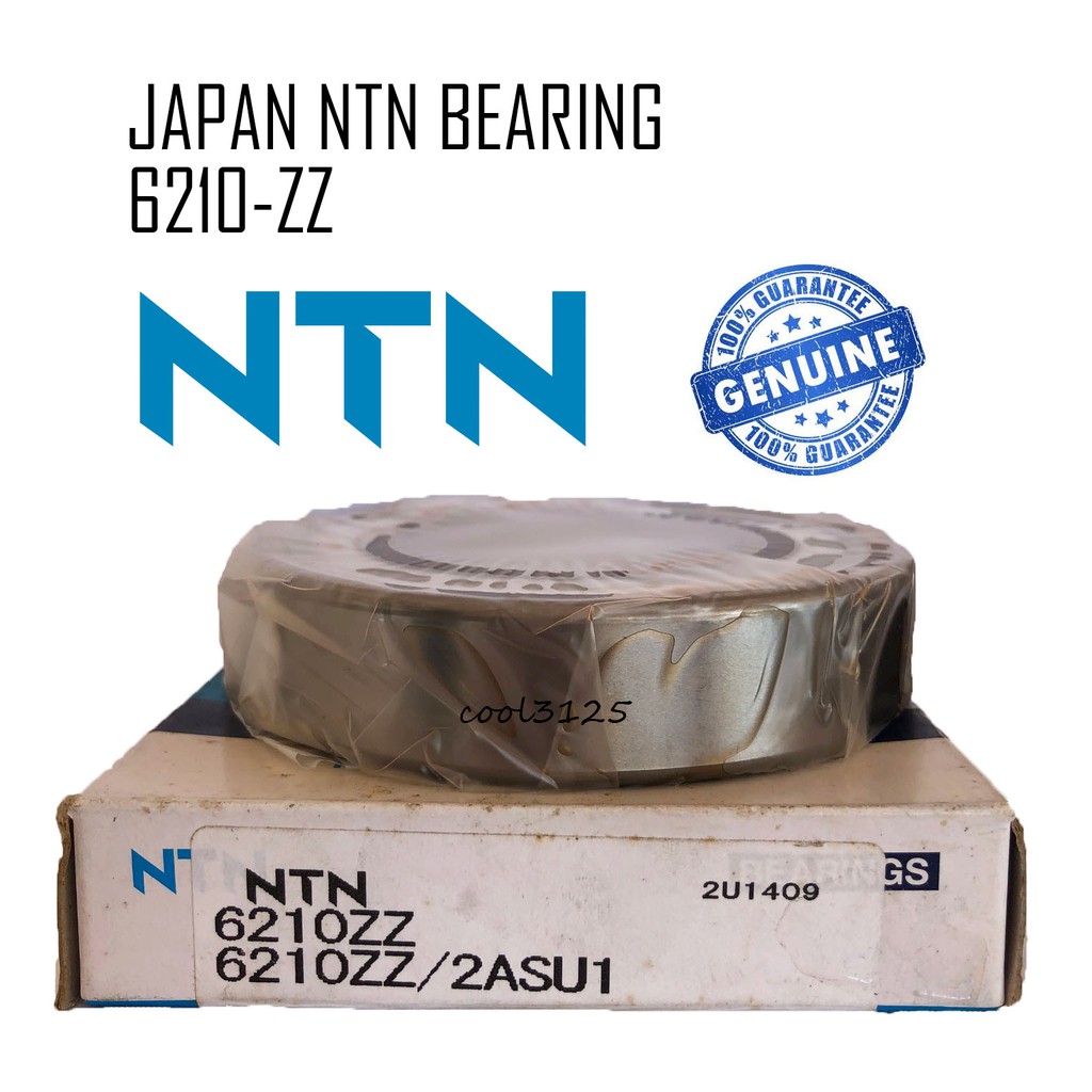 6210 ZZ NTN JAPAN BEARING 6210-ZZ