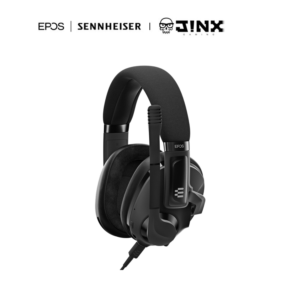 EPOS | Sennheiser หูฟังเกมมิ่ง รุ่น H3 Hybrid - Onyx Black ประกันศูนย์ 2 ปี
