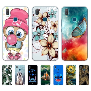 เคสโทรศัพท์ชนิดซิลิโคน Tpu แบบนิ่มพิมพ์ลายสําหรับ Vivo Y95 Y11 2019