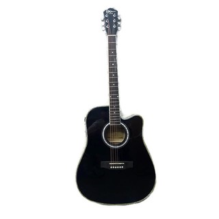 Acoustic Guitar กีต้าร์โปร่งไฟฟ้า (สีดำ)