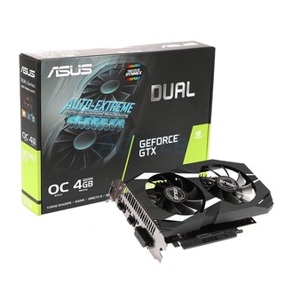 VGA ASUS GEFORCE GTX 1650 DUAL O4G - 4GB DDR5  การ์ดจอ ประกัน 3Y