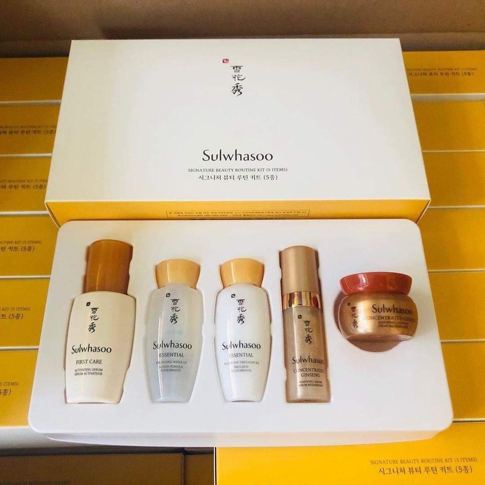 Sulwhasoo Signature Beauty Routine Kit (5 items) Shopee Thailand