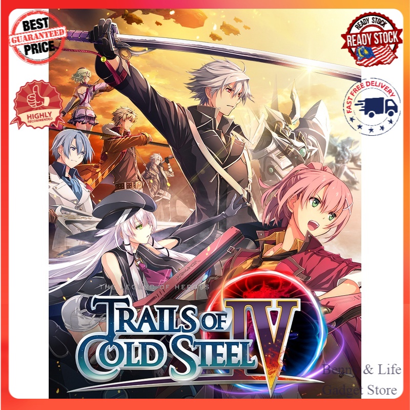 The Legend of Heroes: Trails of Cold Steel IV / 4 Digital Deluxe Edition Offline พร้อม DVD - PC Games