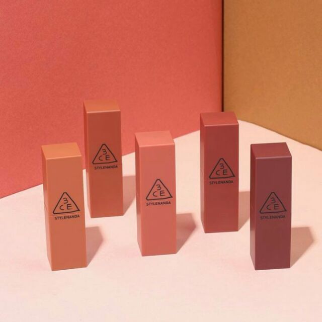 MOOD MATTE [แท้/ขนาดปกติพร้อมส่ง] COLOR RECIPE LIP 3CE