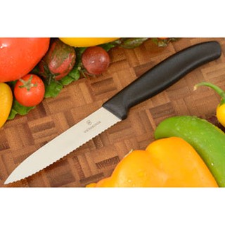 Victorinox มีดครัว Paring Knife Serrated 10cm. Classic ใบหยัก KV102/103