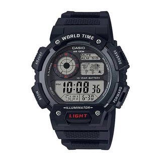 Casio นาฬิกาข้อมือผู้ชาย สายเรซิน รุ่น AE-1400WH-1AVDF