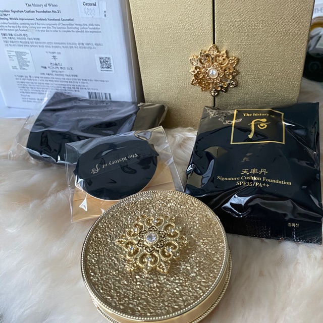 The history of whoo Signature Cushion Foundation