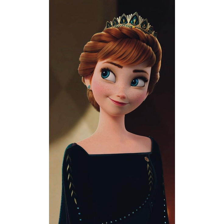 DISNEY PRINCESS ANNA POSTER (ปรับแต่งได้)