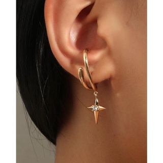 Morry ear cuff (1 pc)  ตุ้มหูคล้องทรงเก๋ ดูดี รุ่นนี้ใส่แล้วชิคมากค่ะ✨