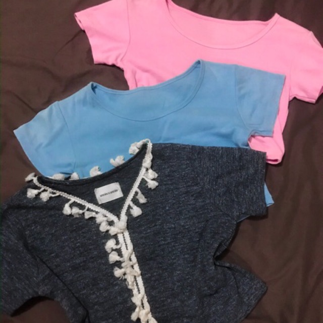 เสื้อครอป ทุกตัว 48 บาท