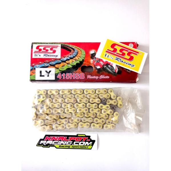 SSS HSB 415-110 โซ่สีเหลือง