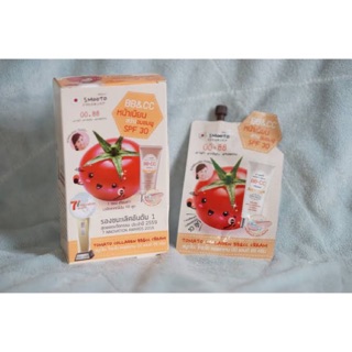 {โฉมเก่า}smooto tomato collagen bb&amp;cc cream สมูทโตะ โทเมโท คอลลาเจน บีบี แอนด์ ซีซี ครีม10กรัม