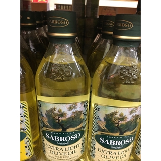 น้ำมันมะกอก Sabroso Extra Light Olive Oil 500ml