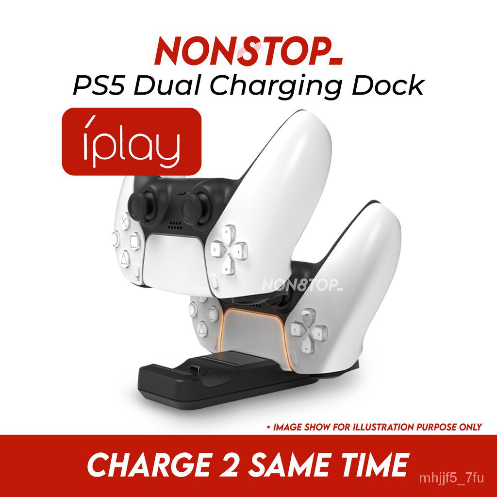 2021iPlay PS5 Dual Charging Dock DualSense5 Controller Charge Station