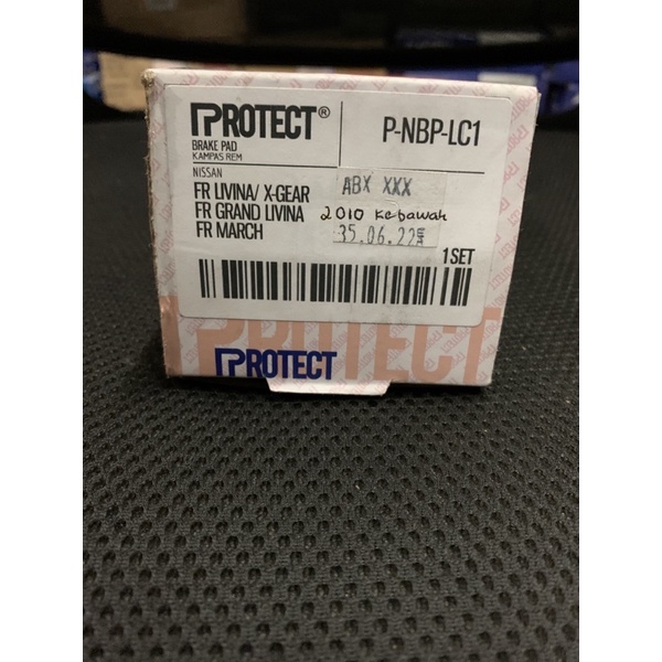 ผ้าเบรคหน้า Livina Xgear grand livina march