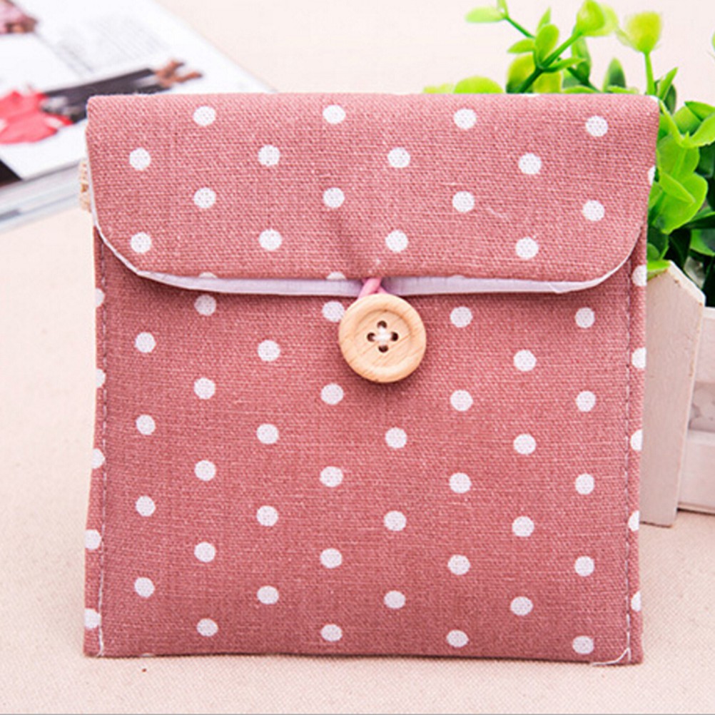 กระเป๋าจัดเก็บสิ่งของ สำหรับของกระจุกกระจิก กระเป๋าใส่ผ้าอนามัย  By MUISUNGSHOP