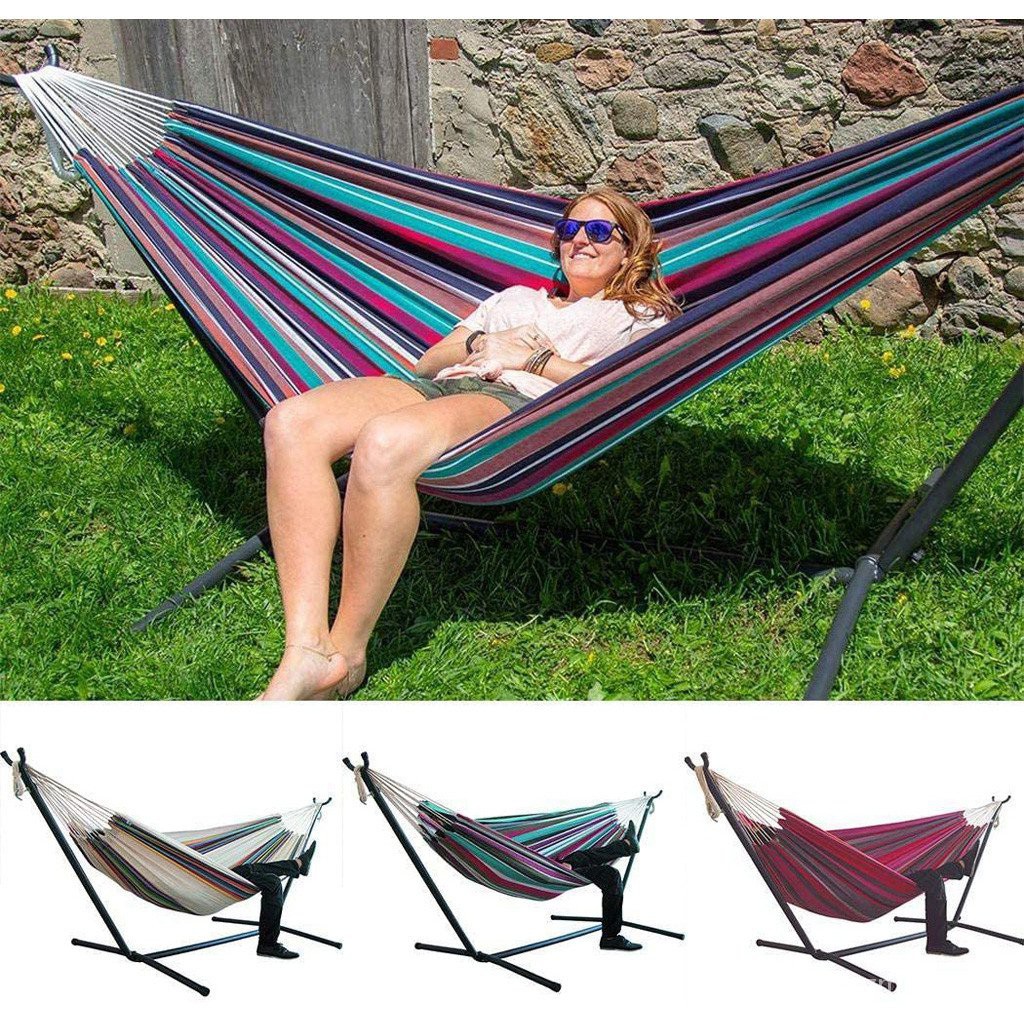 60Twoerson Hammock Caming Thicken Swinging Chair Outdoor Hanging Bed ...