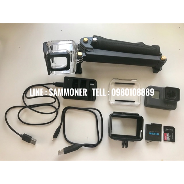 GoPro HERO5 Black กล้องแอคชั่น ซีรีส์ Black กันน้ำลึก 10 ม. 4K30