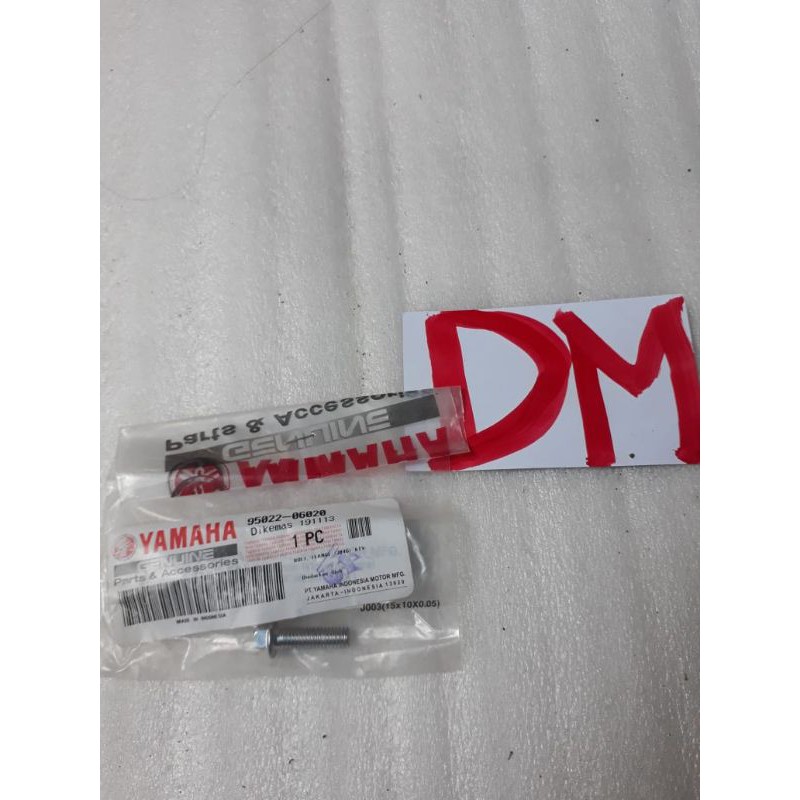 Original Yamaha YGP Nmax N max Aerox 95E32 95022-06020 ฝาครอบหม้อน้ําโบลท์