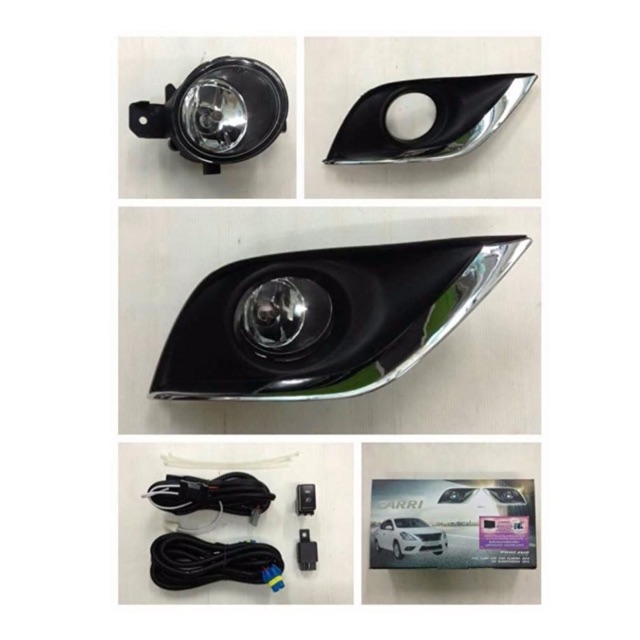 ไฟตัดหมอก ไฟสปอร์ตไลท์ NISSAN ALMERA 2014