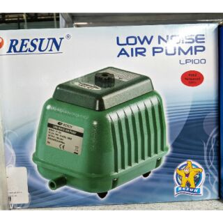 ปั๊มลม Resun LP-100/แถมฟรีอะไหล่ลูกยาง 1 คู่