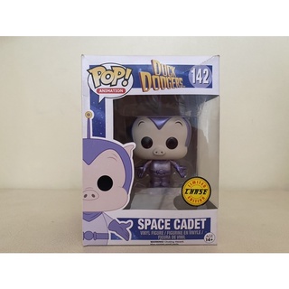 Funko Pop Space Cadet Duck Dodgers  Chase Limited Edition 142 Damage Box