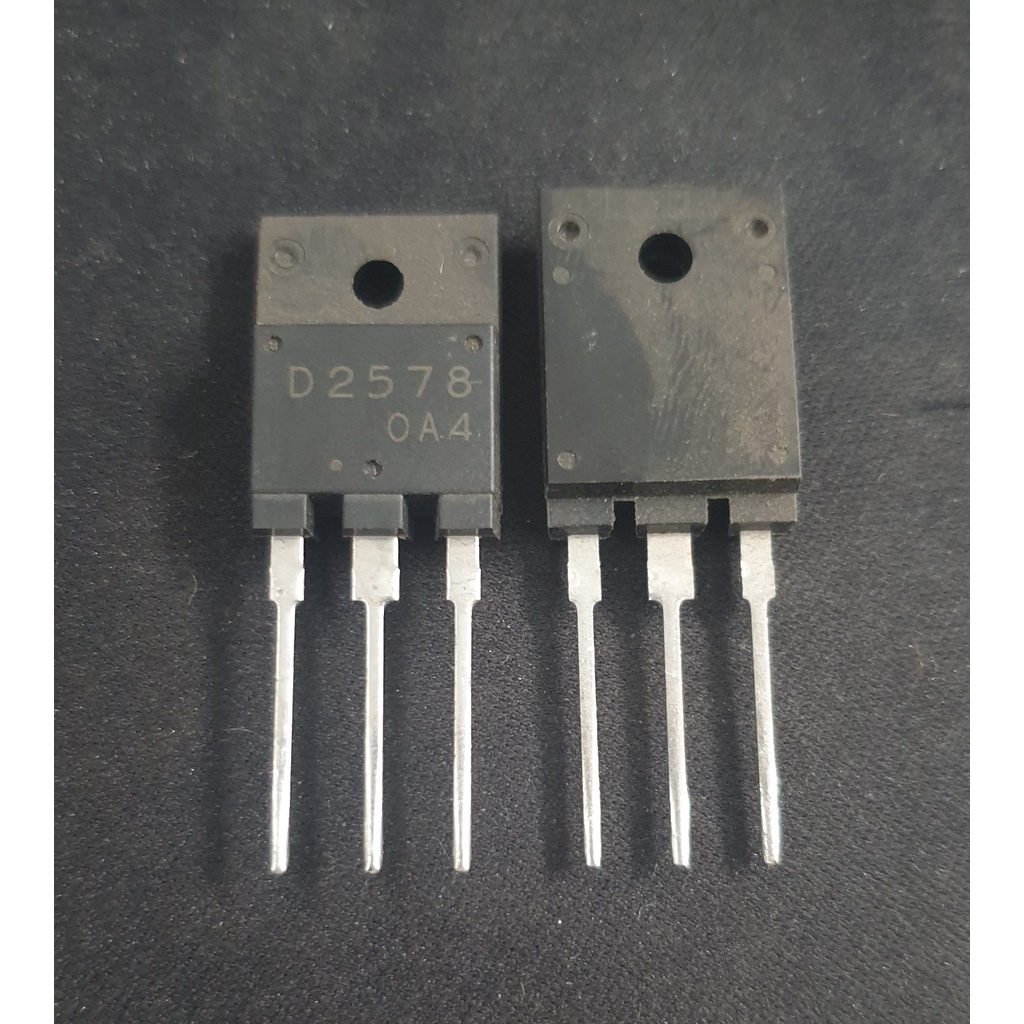 ทรานซิสเตอร์ D2578 2SD2578 NPN Triple Diffused Planer Damper 1500V 8A