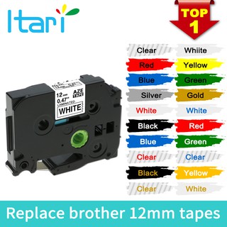 TZe 231 Compatible Brother P-Touch TZ Tape White P-Touch Label Tape 12mm multi color combo color tz231 tze tape tz131