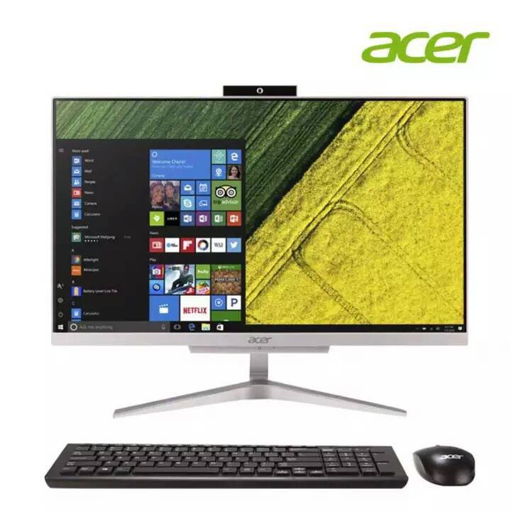 All-in-One Acer Aspire C22-320-A94G1T21Mi(DQ.BBHST.001) AMD A9-9425/4GB/1TB/21.5"/Win10/3Y