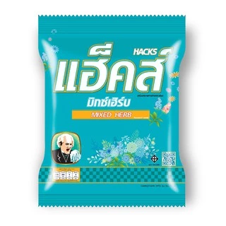 HACKS ลูกอม แฮ็คส์ 100 เม็ด รสเรกูล่าร์ รสน้ำผึ้งเลมอน รสเมนทอล-ยูคาลิปตัส รสชาเขียว รสมิกเฮิร์บ