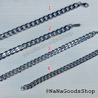 สร้อยข้อมือสแตนเลสแท้ ราคา 149 บาท (รับประกัน 50 ปีทั้งเส้น)