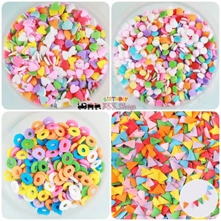 แบ่งขาย เม็ดน้ำตาล Sprinkles เม็ดน้ำตาลตกแต่งรูปดาว (แบ่งขาย 25 กรัม) // 🛒สินค้าพร้อมส่งนะคะ🛒
