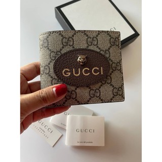 (สด-ผ่อน)🎗แท้100% Gucci Neo Vintage GG Supreme wallet