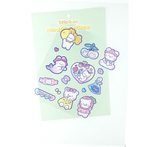 sticker meng meng Bear
