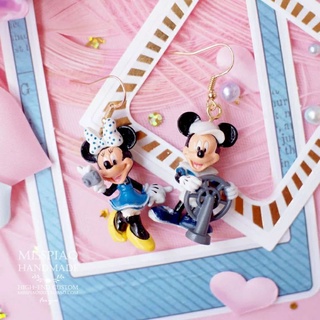 ตุ้มหูต่างหูMickeyandMinnie
