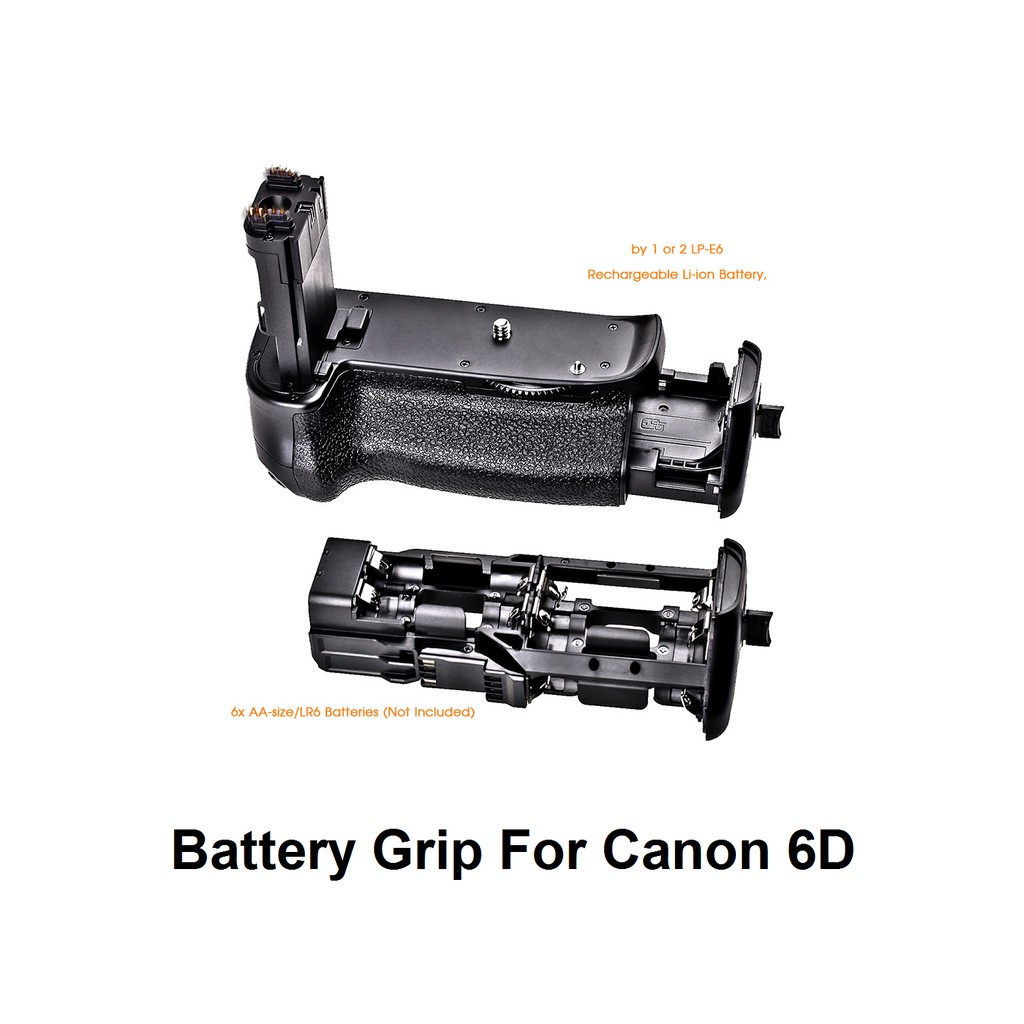 Battery Grip BG-E13 กริปใส่ Canon EOS 6D  แถมฟรี กล่องพลาสติกใส่แบต