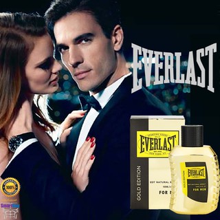 EVERLAST For Men Gold Edition EDT Natural Spray 100ml. น้ำหอมลิขสิทธิ์ของแท้ซีรี่ย์ใหม่