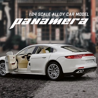 โมเดลรถยนต์ Porsche Panamera สเกล 1:24 ของเล่น ของสะสม ของขวัญวันเกิด สําหรับเด็กผู้ชาย