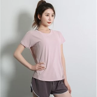 มาใหม่ เสื้อออกกำลังกายผูู้หญิง ซีทรูเปิดหลัง (พร้อมส่ง) รุ่น Mix092
