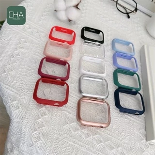 เคส Appl.e watch กันรอยรอบ เคส เเข็ง สูาหรับ Watch11 10 9 8 76 SE 5 4 เคส ขนาด 38/40/42/44มม พร้อมส่ง สีๆเคสแอปเปิ้ลวอช