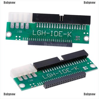 Babynew อะแดปเตอร์ 3.5 IDE ตัวผู้ เป็น 2.5 IDE ตัวเมีย 44 pin เป็น 40 pin SATA