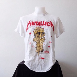 เสื้อยืดคอกลมเสื้อวง METALLICA สินค้าลิขสิทธิ์แท้S-5XL