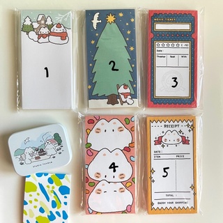 พร้อมส่ง Memo pad Mayo cat•แบ่งขาย