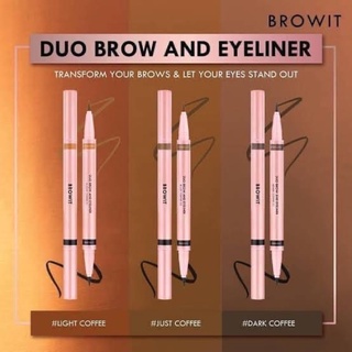 Browit Duo Brow And Eyeliner (อายไลเนอร์คิ้ว ตา)