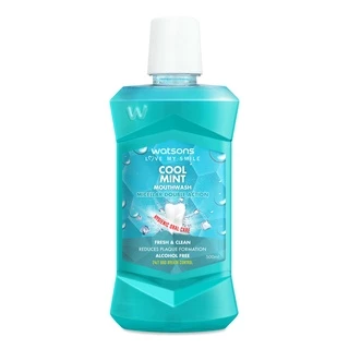 Watsons วัตสัน คูล มิ้นท์ เม้าท์วอช 500มล.