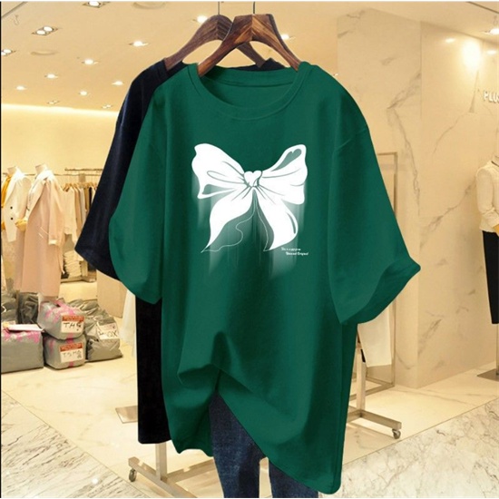เสื้อยืดแขนสั้น ทรงหลวม สไตล์เกาหลี สําหรับผู้หญิง และนักเรียน