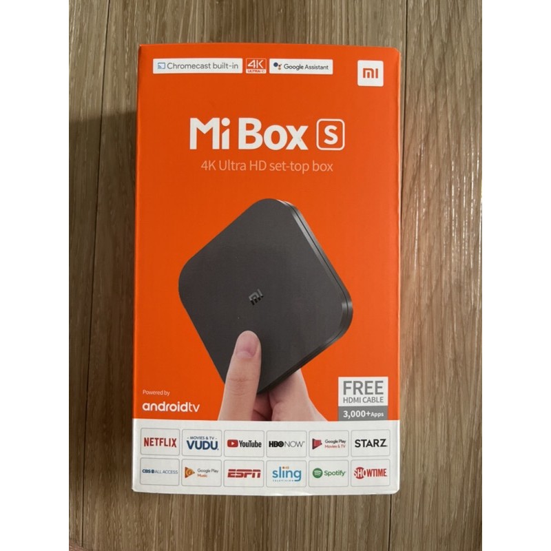 Mi box s มือสอง อุปกรณ์ครบกล่อง