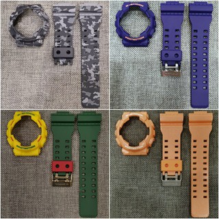 กรอบสาย GShock GA/GD,100,110,120,140,300 Series ของแท้ สีอักษรไม่หลุดร่อน (GA-120,GA-140,GD-100,GD-110,GD-120,GAX-100)