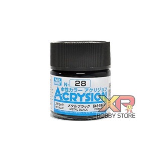 N28 Acrysion Metal Black (10 ml)