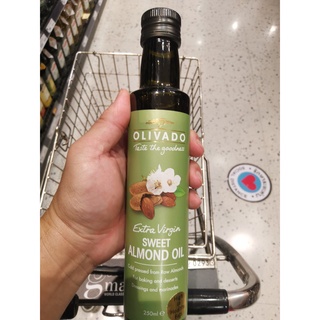 ecook น้ำมัน อัลมอนต์ หวาน สกัดธรรมชาติ g olivado extra virgin sweet almond oil 250ml